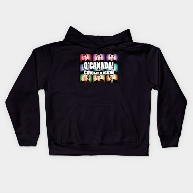 O' Canada! Kids Hoodie by WDWFieldGuide